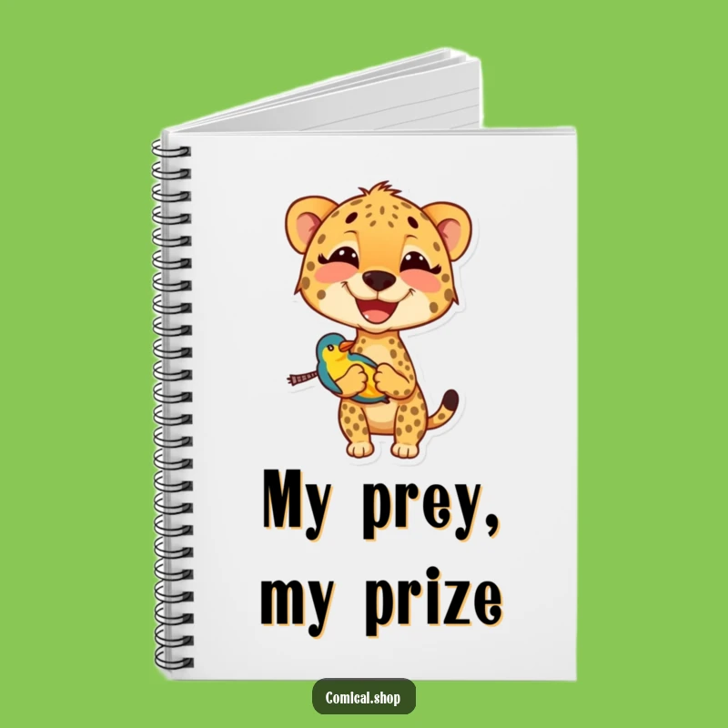 Funny Cheetah Notebook: Jot Down Ideas with Hilarious Style, Great Funny Gift