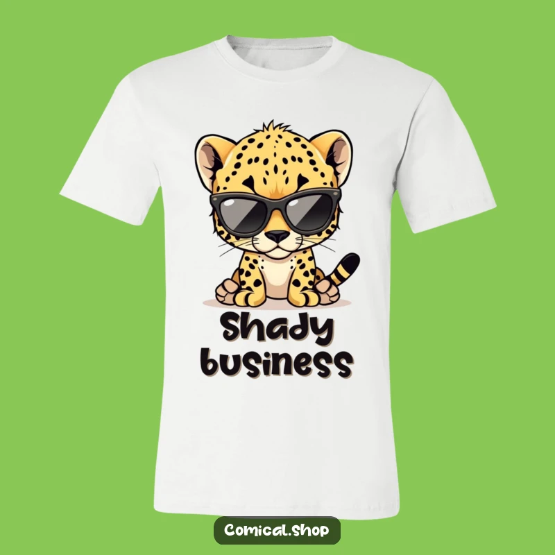 Funny Cheetah Cub T-Shirt: Cool Cub Style Tee for Fashion Forward Fans