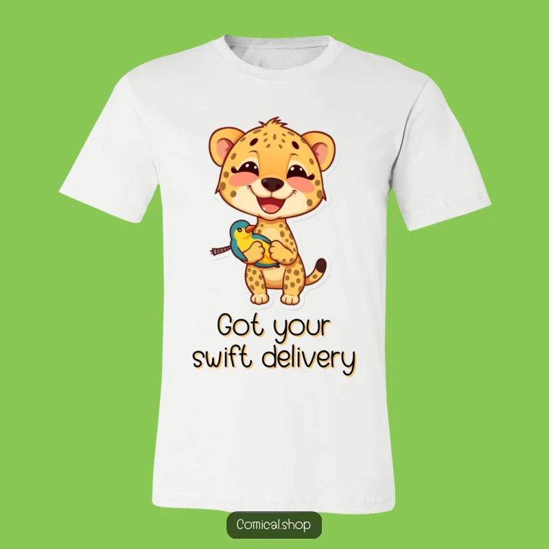 Funny Cheetah T-Shirt: Hilarious Animal Design, Perfect Gift for Joyful People